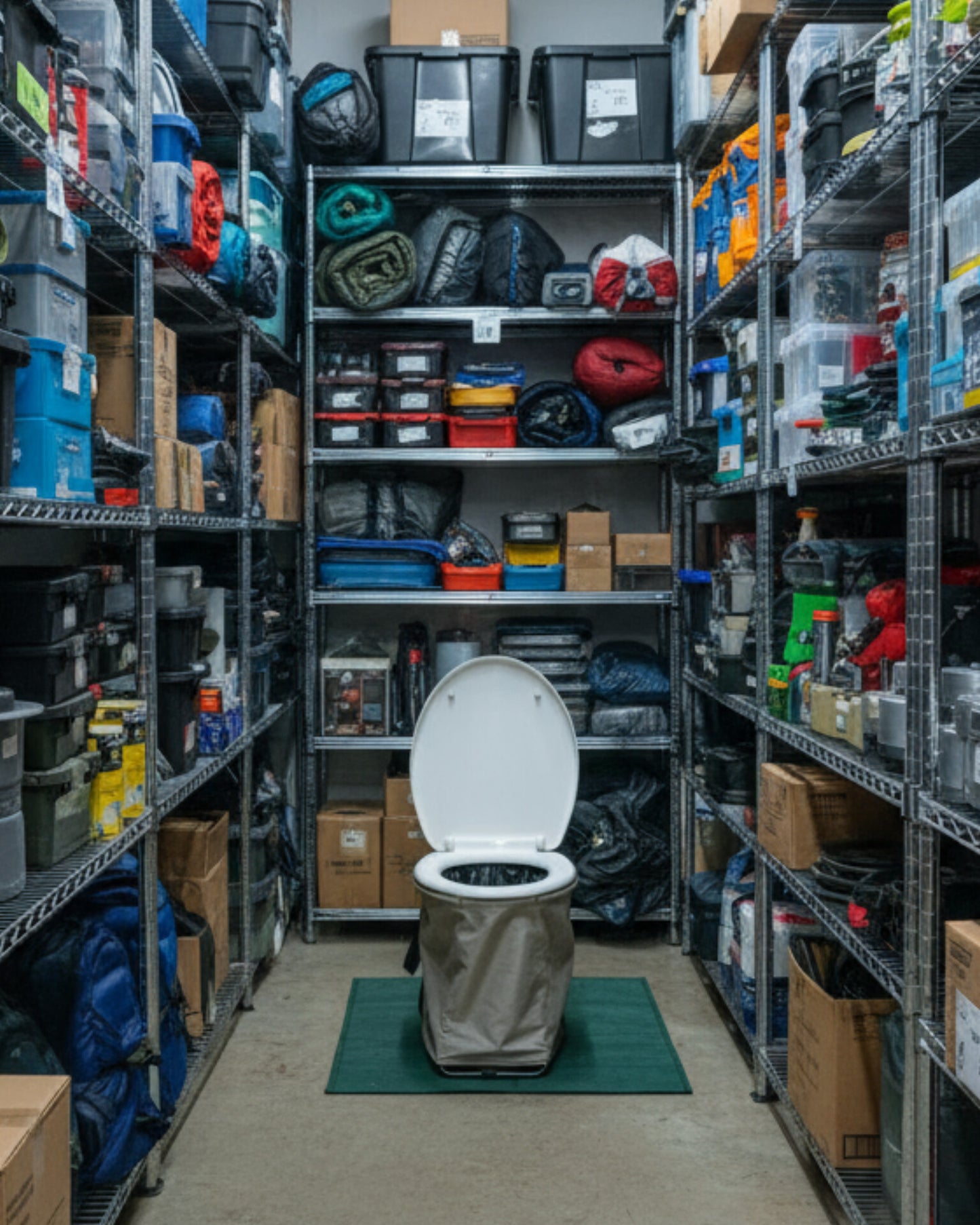 المرحاض المحمول الذكي متعدد الاستخدامات