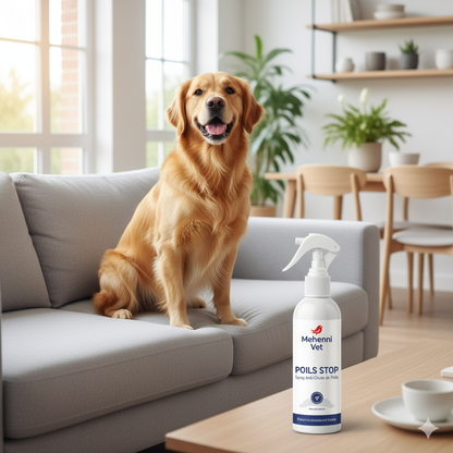PoilsStop - Spray Anti-Chute et Brillance