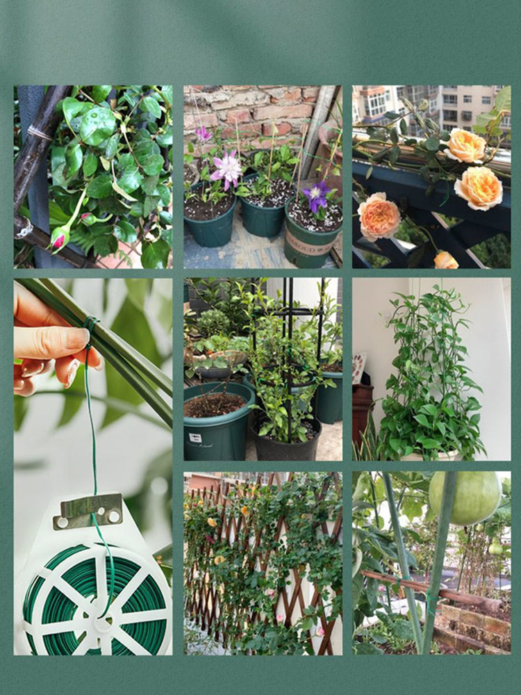 سلك تثبيت فولاذي مع بلاستيك مقوى – 30م