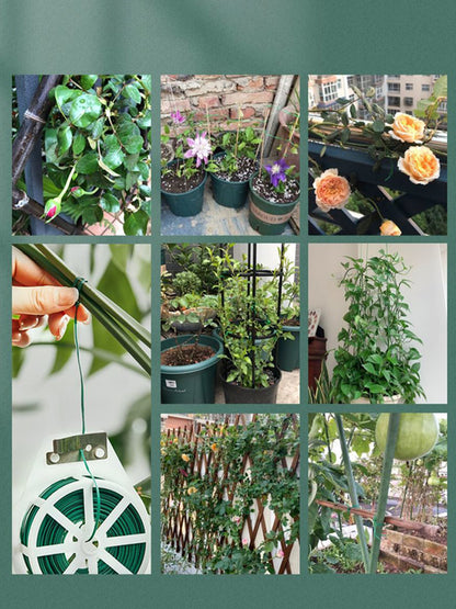 سلك تثبيت فولاذي مع بلاستيك مقوى – 30م