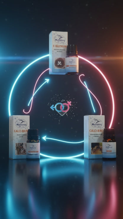 Pack Reproduction: ADE3 + E Selenium + CalciBird :باك انتاج الطيور