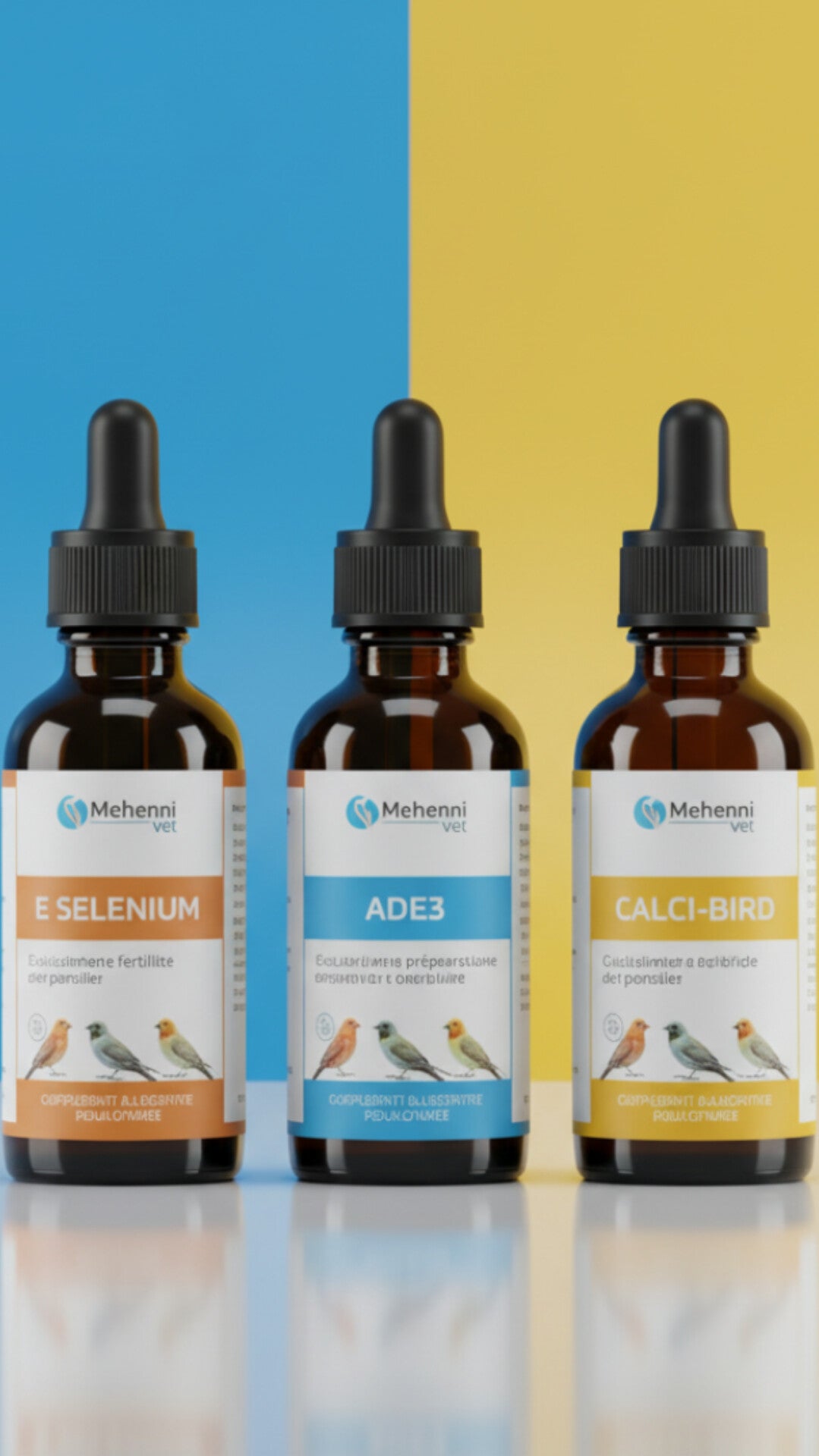 Pack Reproduction: ADE3 + E Selenium + CalciBird :باك انتاج الطيور