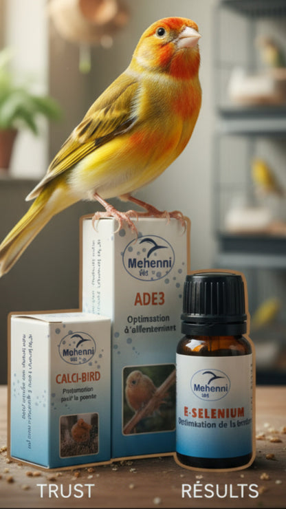 Pack Reproduction: ADE3 + E Selenium + CalciBird :باك انتاج الطيور