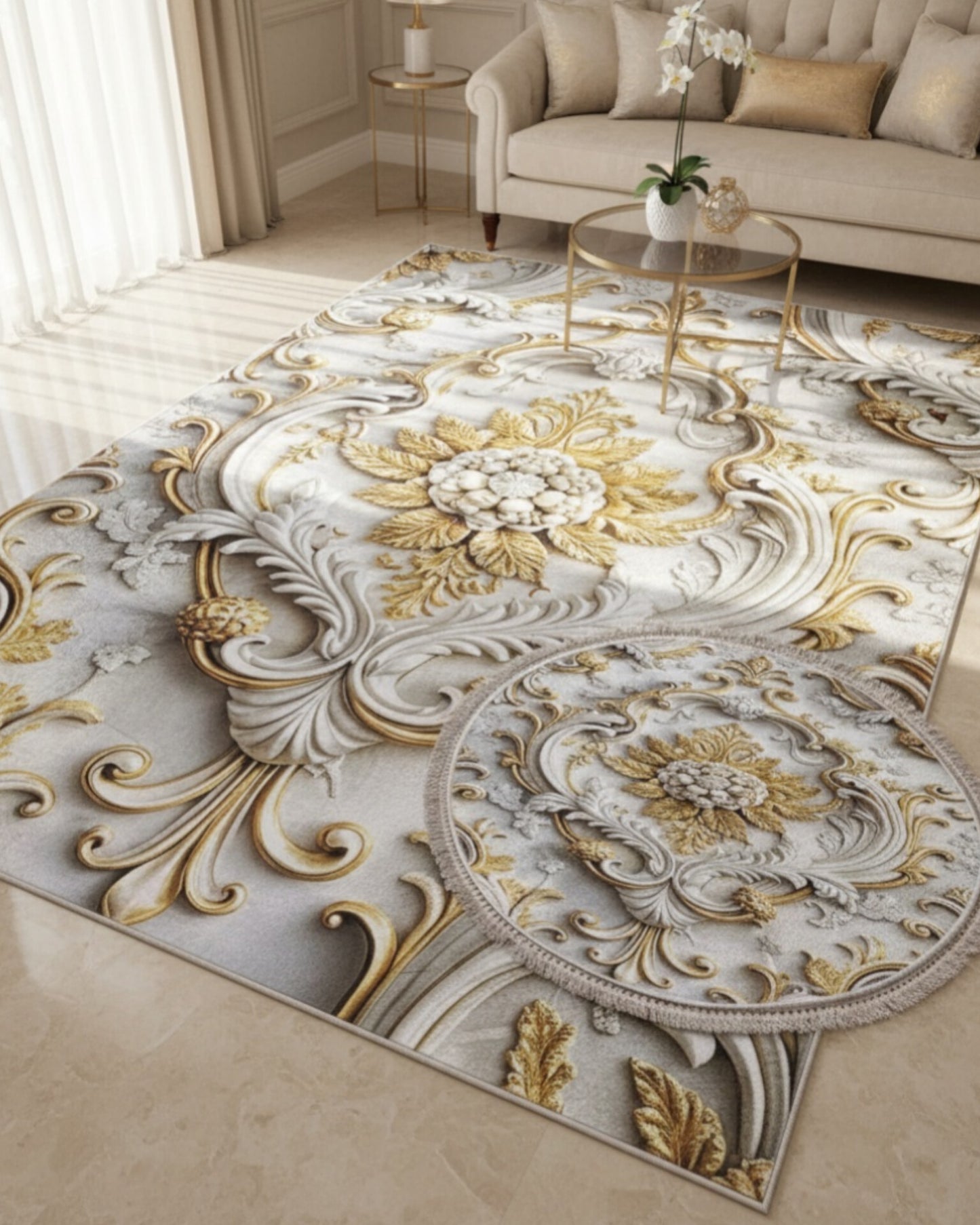 باك منزلي فاخر ثلاثي الأبعاد 16 قطعة - مليون و خمسمية و تسعين