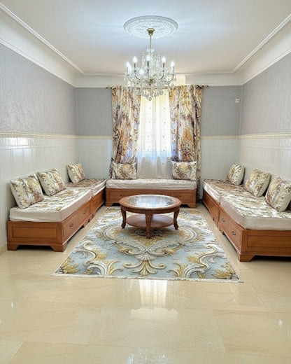 باك منزلي فاخر ثلاثي الأبعاد 16 قطعة - مليون و خمسمية و تسعين