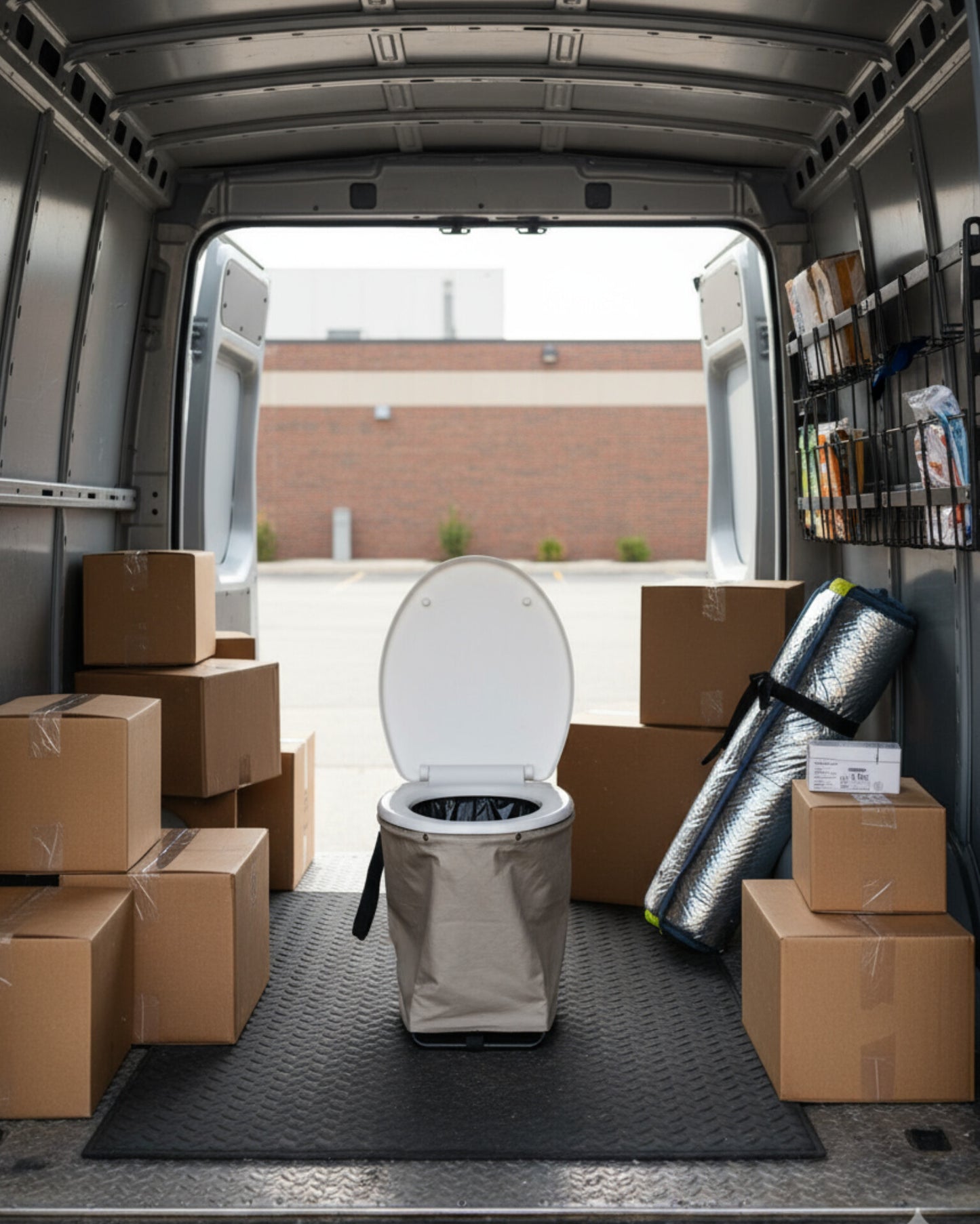 المرحاض المحمول الذكي متعدد الاستخدامات