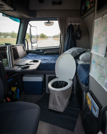 المرحاض المحمول الذكي متعدد الاستخدامات