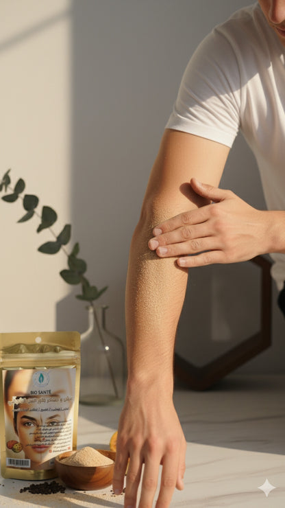 مقشر ومبيض طبيعي ببذور التين الشوكي – BIO SANTÉ