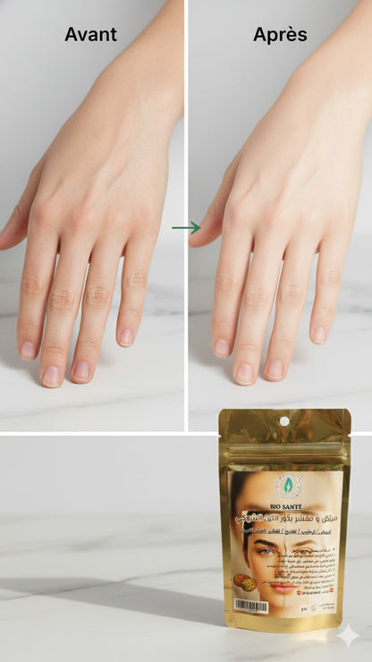 مقشر ومبيض طبيعي ببذور التين الشوكي – BIO SANTÉ