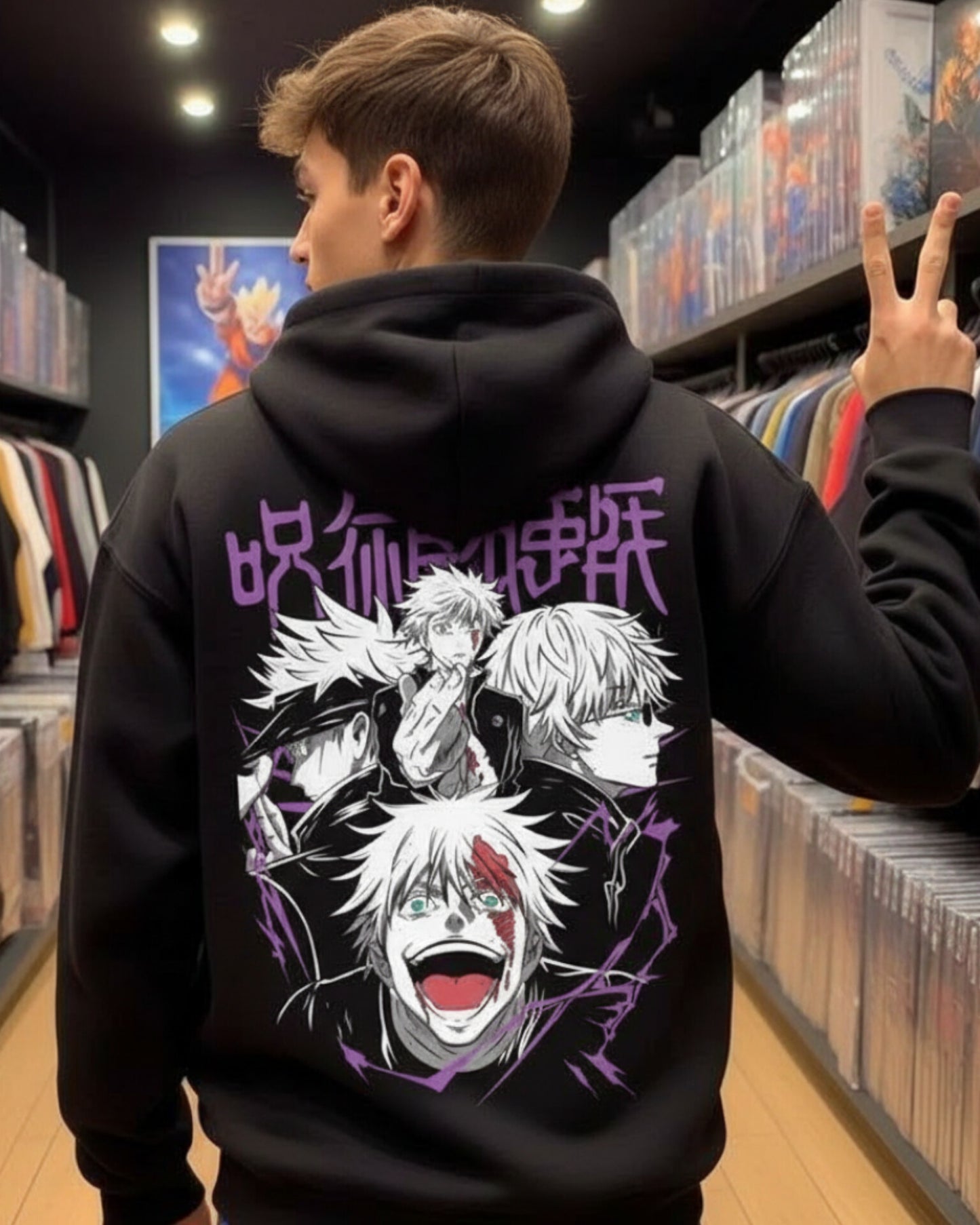 هودي أنمي – إصدار محدود لعشّاق الشخصيات القوية 🔥