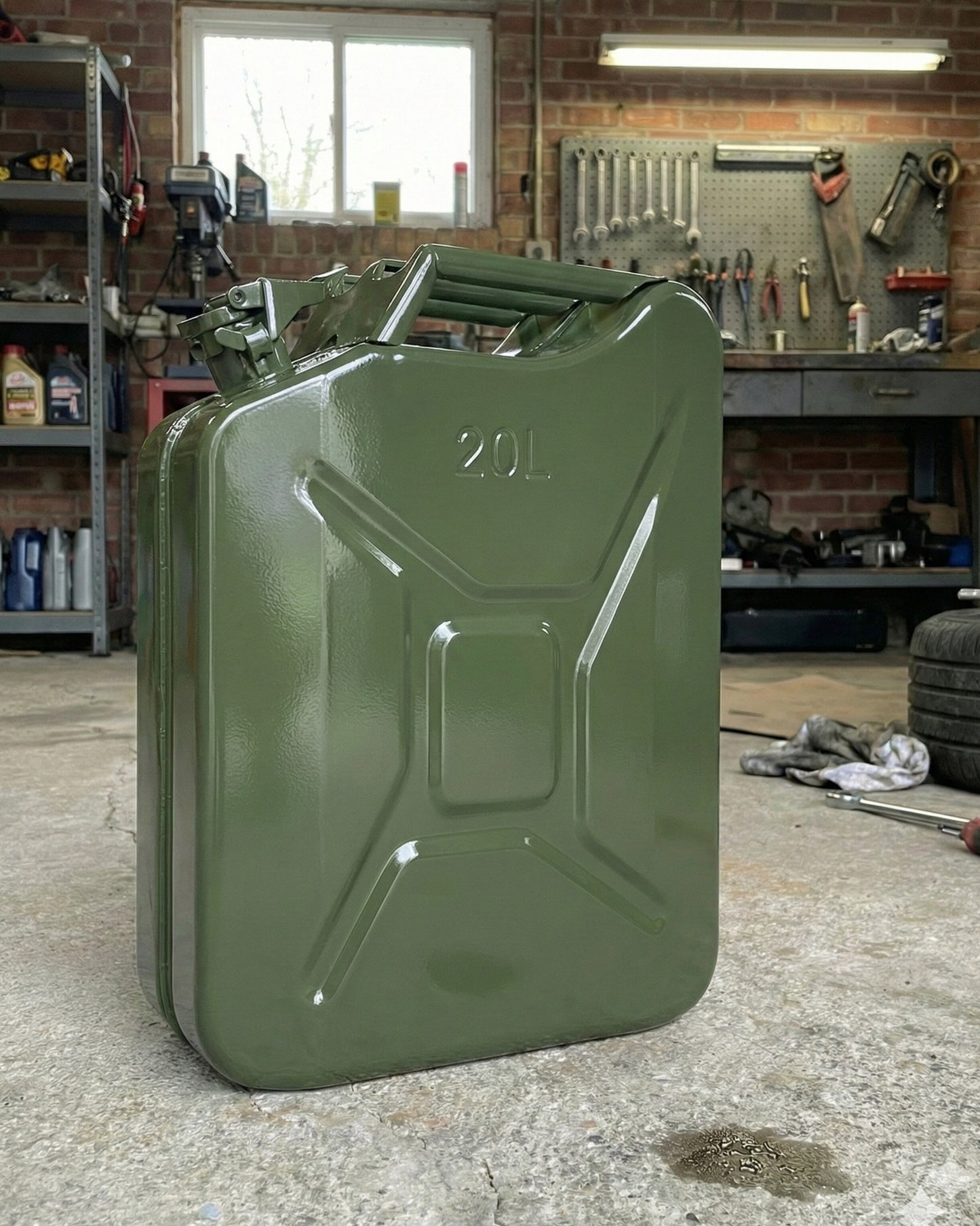 Jerrycan à Essence de 20L - خزان وقود معدني 20 لتر