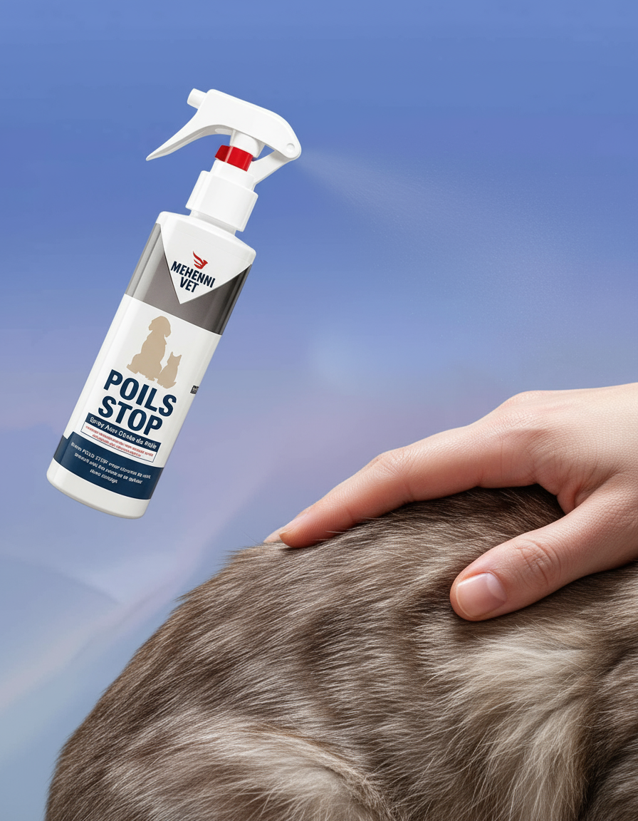 PoilsStop - Spray Anti-Chute et Brillance
