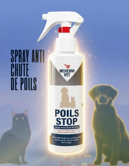 PoilsStop - Spray Anti-Chute et Brillance